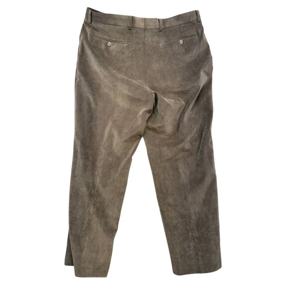 Kenneth Roberts Platinum Mens Corduroy Pants W38/L30 Brown Biconstituent Blend - Picture 7 of 9